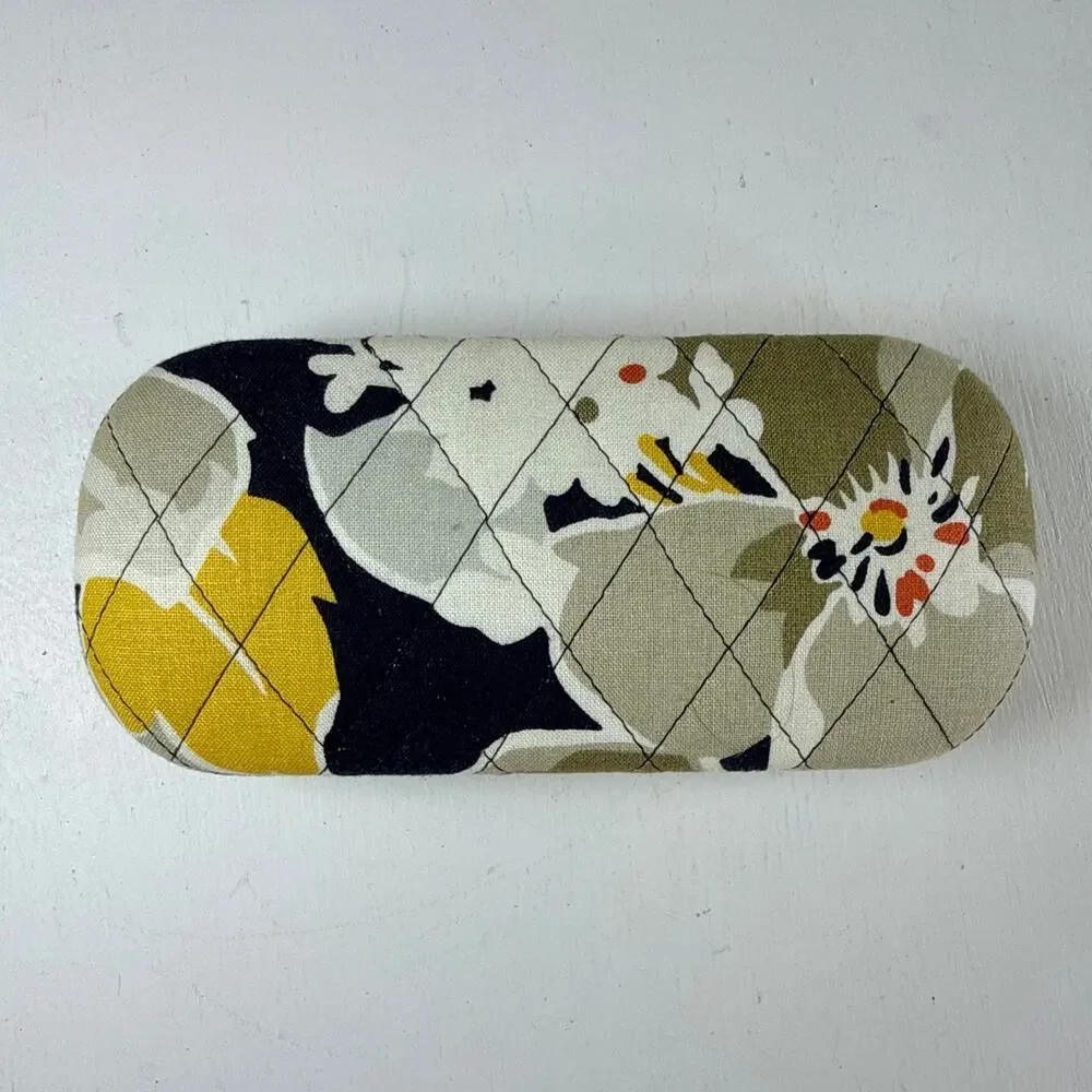 Vera Bradley Dogwood Floral Hard Shell Eyeglass Sunglasses Clamshell Case